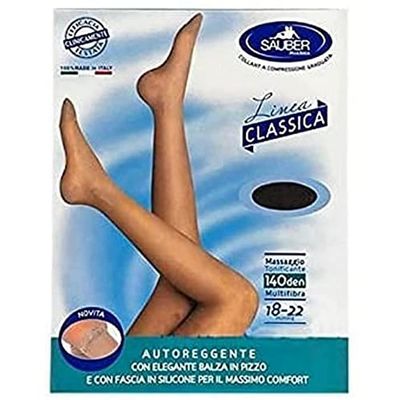 ( 2367 ) FARMAC-ZABBAN Clean Calze Areg 140 den 5 beige