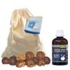Starter Pack Soapnut: Wash Nuts 1kg + Linen Fresh Apple view 1