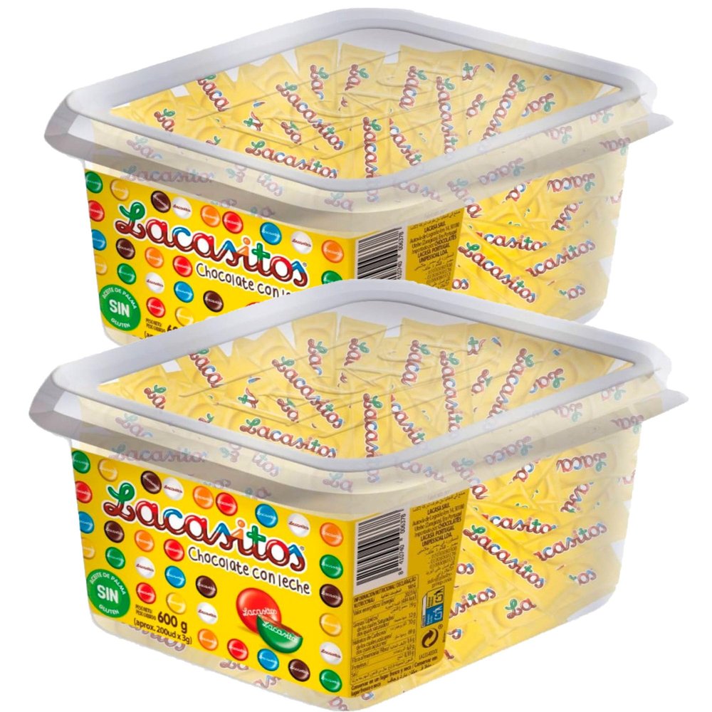 2 BOXES LACASITOS 3X200