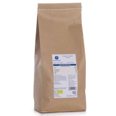 Organic Spelt Grain 1kg - High Fibre - Certified Organic