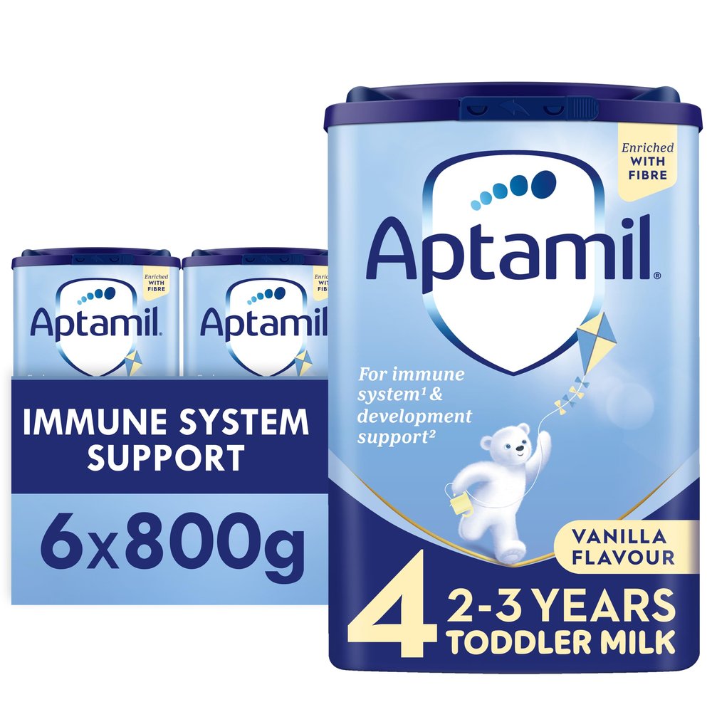 Aptamil 4 Growing Up Milk Powder 800 g (Pack of 6)