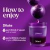 Ribena Blackcurrant Squash No Added Sugar 1.5L  Real British Blackcurrants | Rich in Vitamin C | No Artificial Colours or Flavours | 100% Recycled Plastic Bottle view 3