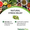 NaturesPlus Magnesium Powder Orange Flavour - 400mg Natural Magnesium Citrate Supplement, Easy to Mix - Energy and Relaxation for Mind and Body - Vegan, Gluten Free - 60 Servings view 4