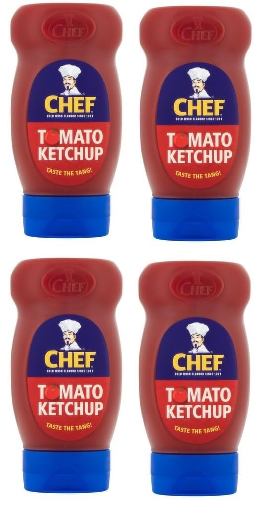 Chef Ketchup 390 g (Pack of 4)