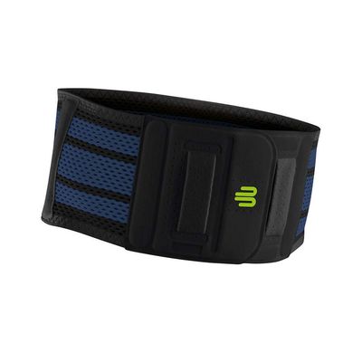 Bauerfeind, 1 Unisex Back Brace, For sports, reboundsports and excercise, avoids excessive strain, Siliconpad, Size: XL, Black, 11489441170014