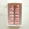 Box of 12 Heart Shaped Raspberry Macarons view 2