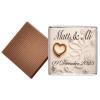 50 Lace & Gold RIng Personalised Chocolate Wedding Favours (Milk) view 2