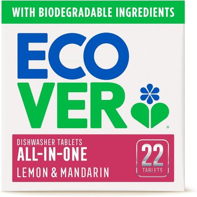 Ecover All-In-One Dishwasher Tablets (25) by Ecover