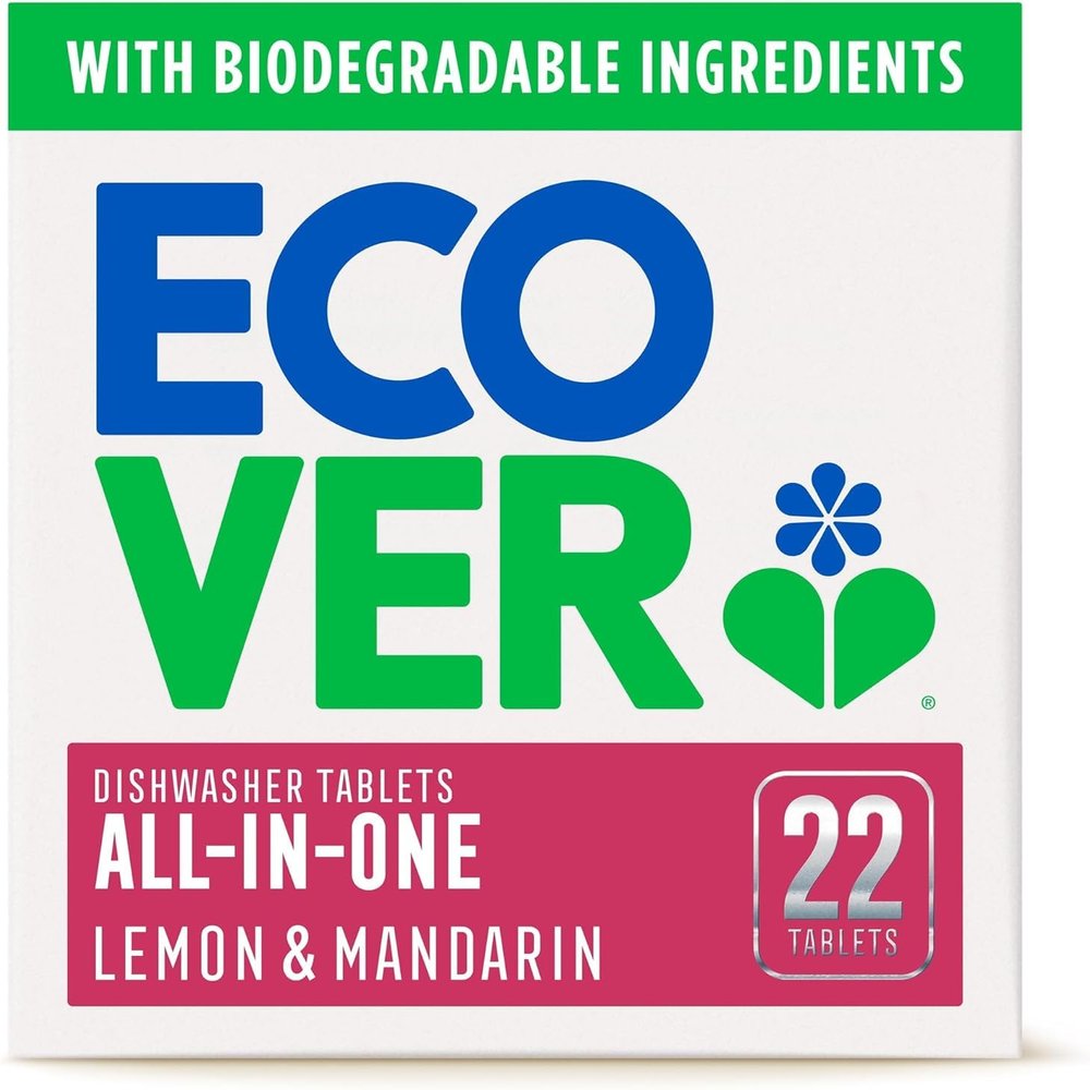 Ecover All-In-One Dishwasher Tablets (25) by Ecover