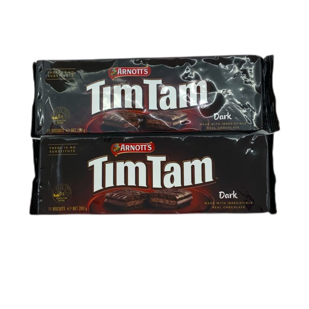Arnott's Tim tam Dark Chocolate 200 g. (2 Pack)