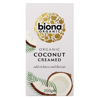 Biona Organic Creamed Coconut, 200g