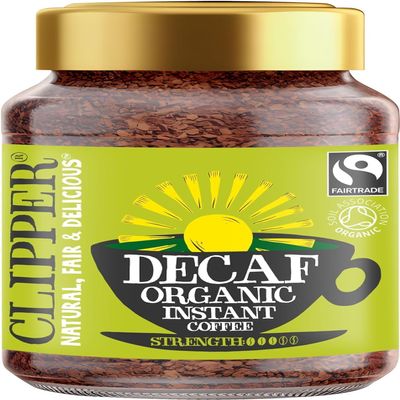 Clipper Medium Roast Decaffeinated Instant Coffee, 100g