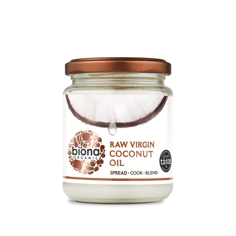 Biona Organic Raw Virgin Coconut Oil, 200g
