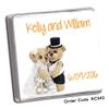 100 DIY Personalised Chocolate Wedding Favours (Plain Mint) view 1