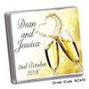 100 DIY Personalised Chocolate Wedding Favours (Milk) view 1