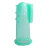 2 x Baby Silicone Finger Toothbrush ~ Baby Infant Gums Massager Brush (Clear & Green) view 3