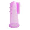 2 x Baby Silicone Finger Toothbrush ~ Baby Infant Gums Massager Brush (Pink & Green) view 3