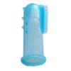 2 x Baby Silicone Finger Toothbrush ~ Baby Infant Gums Massager Brush (Pink & Blue) view 3