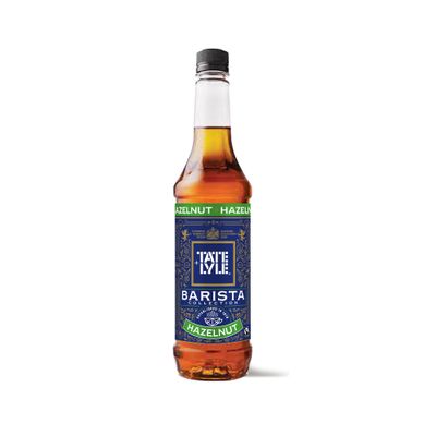 Tate & Lyle - Hazelnut Syrup - Fairtrade Set, Vegan and Vegetarian Friendly - Hazelnut Coffee Syrup, Cold Drinks and Hot Drinks - Produced in the UK - 750ml