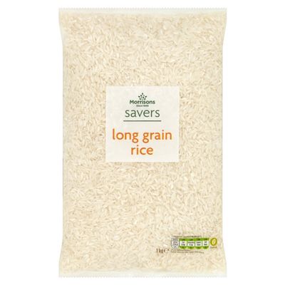 Morrisons Savers Long Grain Rice, 1kg