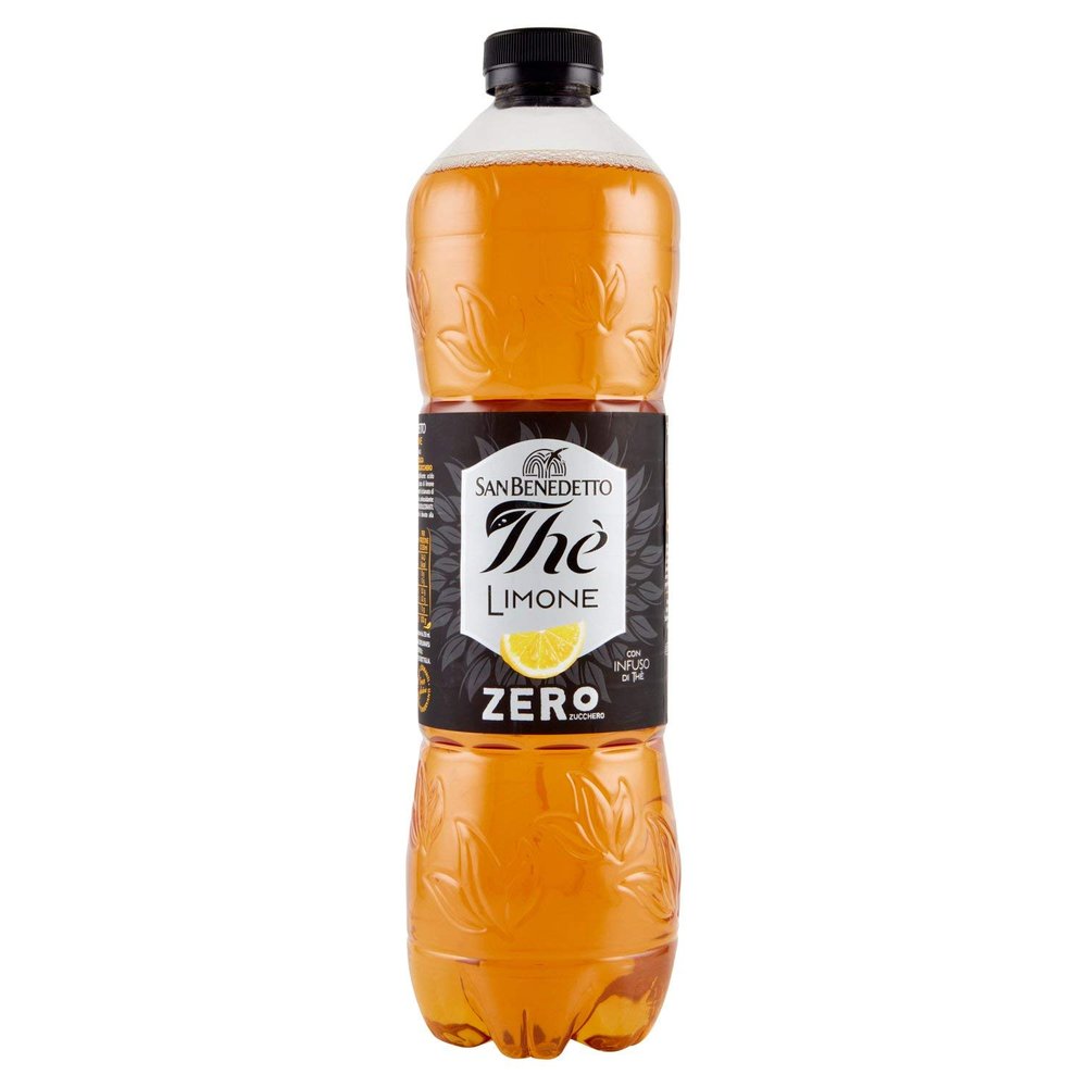 6X San benedetto Limone Zero Iced Tea The 'Lemon PET 1.5L Without Sugar Tea Refreshing no Sugar