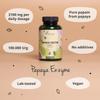 Vegavero Papaya Enzyme | 2,100 mg Papain | 100% Natural: Carica Papay Fruit Extract | NO Additives | 120 Vegan Capsules view 3