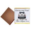 100 Personalised Chocolate Wedding Favours (Milk) view 1