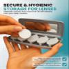 Daily Disposable Travel Contact Lens Case | Qty 2 of the same Colour | by Sports World Vision view 3
