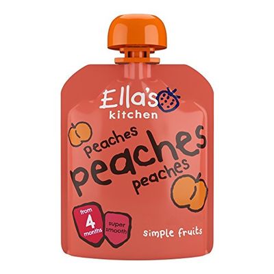 Ella's Kitchen Peaches Baby Food from 4 Months, 70 g