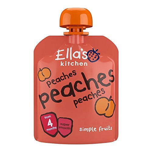 Ella's Kitchen Peaches Baby Food from 4 Months, 70 g