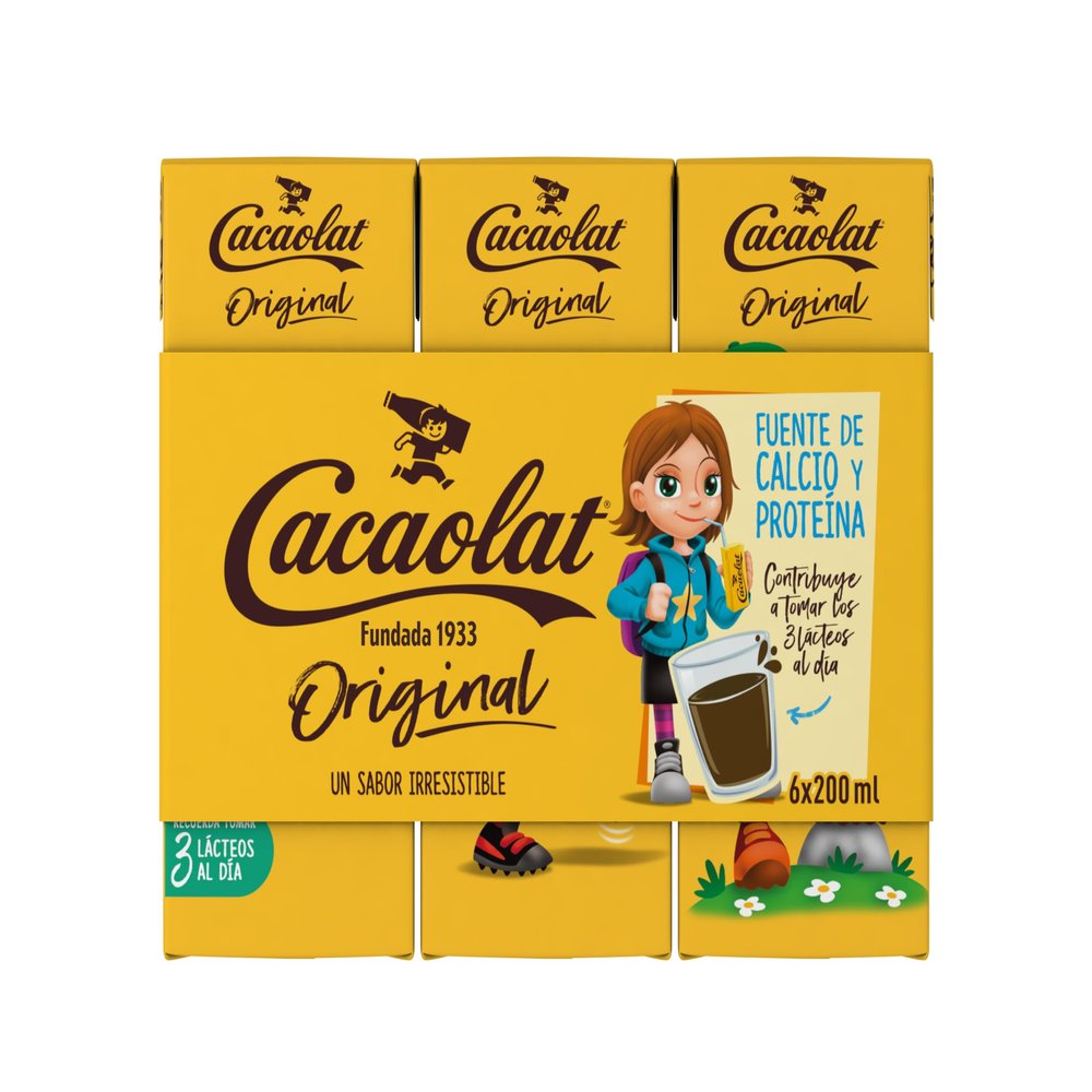 CACAOLAT BATIDO Original Brick - Pack 6 X 200 ML