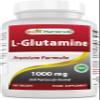 Best Naturals L-Glutamine 1000 mg 180 Tablets - Glutamine Fuel for Workout & Supports Muscle Recovery from Workouts (180 Count (Pack of 1)) view 1