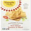 Simple Mills Almond Flour Crackers, Sundried Tomato & Basil, Naturally Gluten Free, 4.25 oz view 1