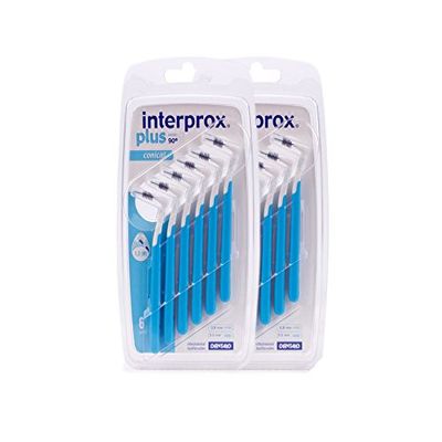 2 Pack INTERPROX Plus 90' Conical - INTERDENTAL Brush CONICAL 1.3MM