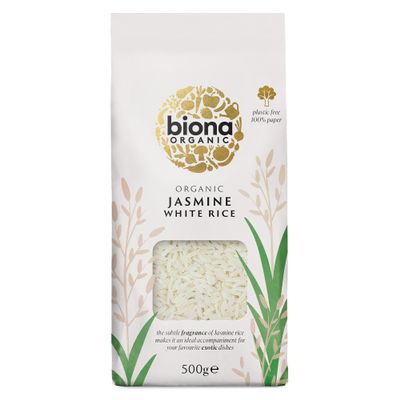 Biona Jasmine Rice White Organic