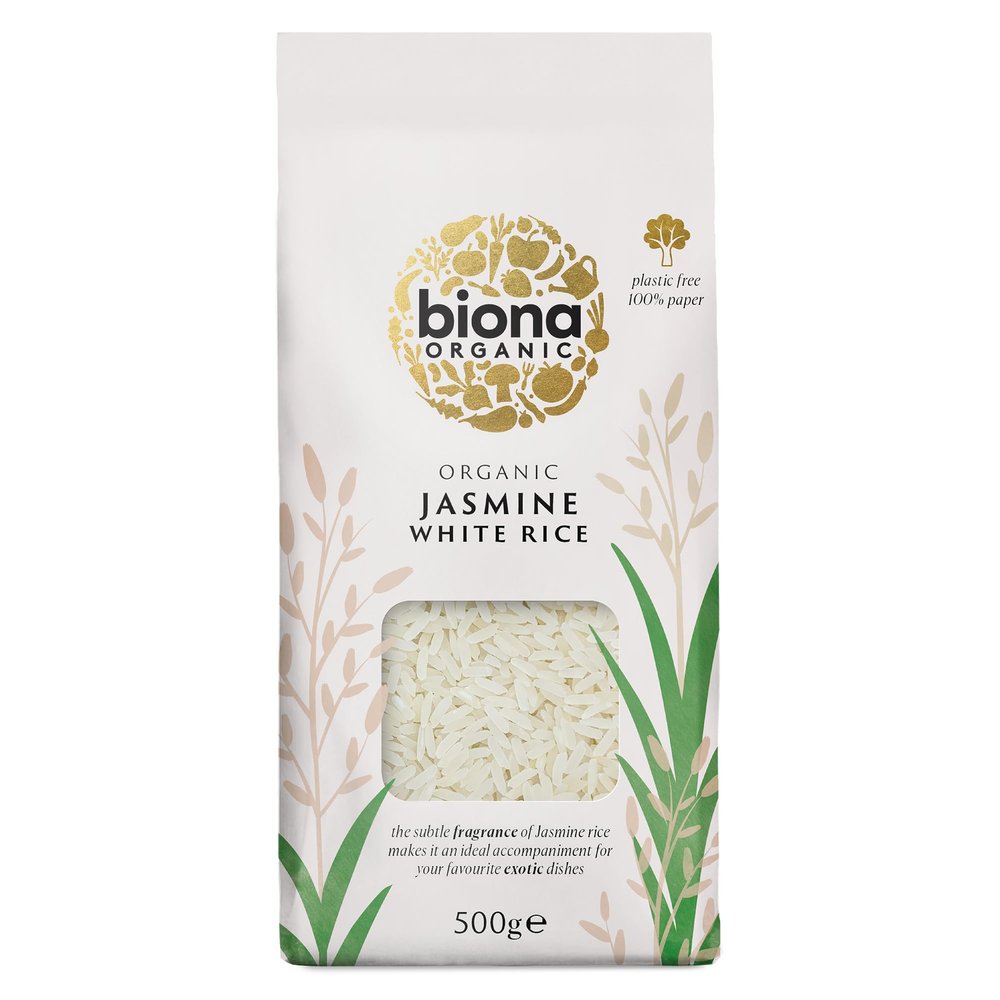 Biona Jasmine Rice White Organic