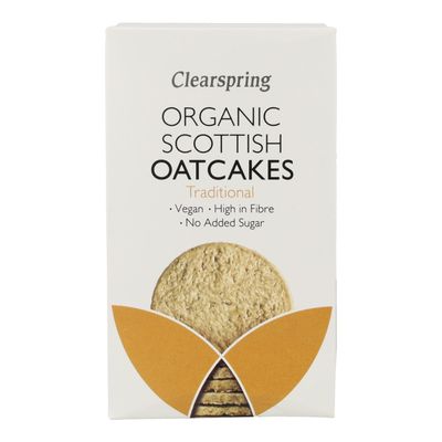 Clearspring Organic Oatcakes (Traditional, 1)