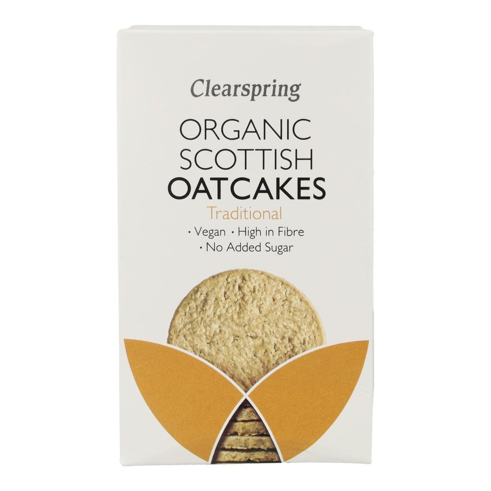 Clearspring Organic Oatcakes (Traditional, 1)