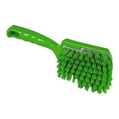 Maya Professional Tools 90546-5 Hand Brush, With Handle, Resin System, 10.82" x 2.75", 10.82" x 2.75", 275 mm x 70 mm, GreenFBK/Food Safety