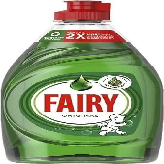 Fairy Clean and Fresh Original Washing Up Liquid 320 ml Each (Pack of 5)