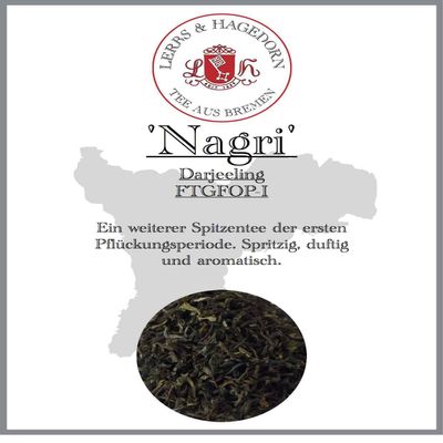 Black-Line Darjeeling FTGFOP-I 'Nagri' 250 g