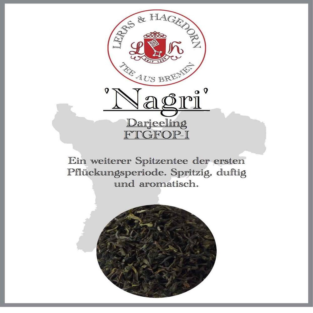 Black-Line Darjeeling FTGFOP-I 'Nagri' 250 g