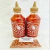 Sriracha Chilli Sauce with Extra Garlic Twin Pack with Great British Trading Hot Crushed Chillies view 1