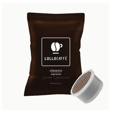 100 Capsules Coffee - Classico - Comp. Lavazza Espresso Point - Lollo Coffee
