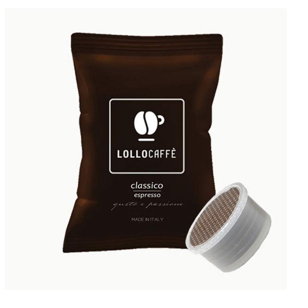100 Capsules Coffee - Classico - Comp. Lavazza Espresso Point - Lollo Coffee