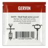5X Gervin GV11 Wine Yeast 5g Red Fruit Wines Reduces Malic Acid 5-23L view 2