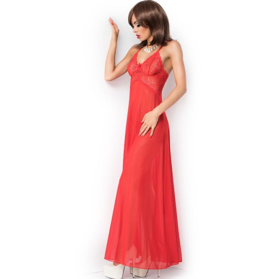 Chilirose Women's PICARDA Y Tanga CR-3883 Clothing Set, Rojo (Rojo), Estandar