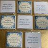 Personalised Chocolate Wedding Favours, Personalised Chocolates, Custom Party Favours, Turquoise Floral, Wedding gift Design Code: AIW031 view 1