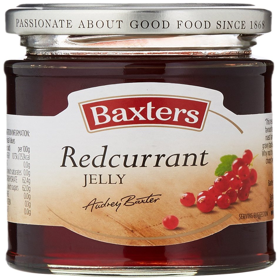 Baxters Redcurrant Jelly, Vegan, 210 g (Pack of 1)
