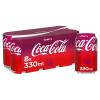 Coca-Cola Original Taste Cherry 8 x 330ml Cans view 1